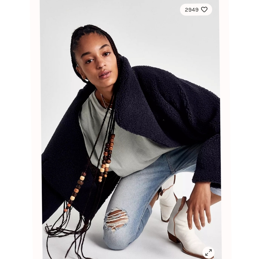 💯%FP Izzy Wrap Teddy Jacket - Picture 8 of 14